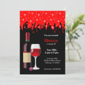 Cocktail * Farbe wählen Einladung (Stehend Vorderseite)