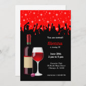 Cocktail * Farbe wählen Einladung (Vorne/Hinten)