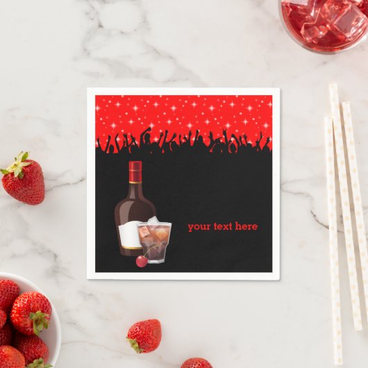 Cocktail * Farbe wählen Serviette (Beispiel)