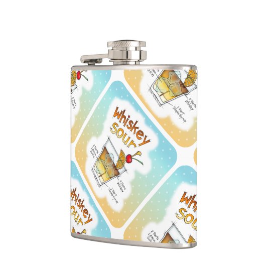 COCKTAIL-FLASCHE - WHISKY-SAURE FLACHMANN (Links)