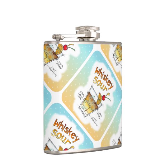 COCKTAIL-FLASCHE - WHISKY-SAURE FLACHMANN (Rechts)