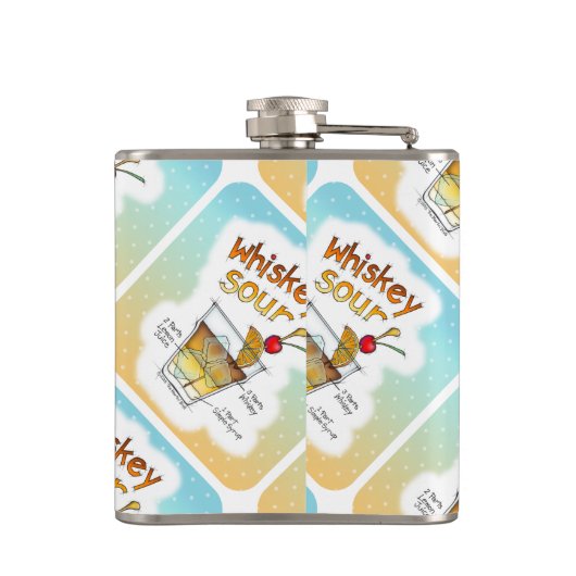 COCKTAIL-FLASCHE - WHISKY-SAURE FLACHMANN (Rückseite)