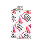 COCKTAIL FLASK - ABER ES IST GOT BOOZE! FLACHMANN (Links)