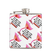 COCKTAIL FLASK - ABER ES IST GOT BOOZE! FLACHMANN (Vorderseite)