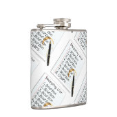 COCKTAIL FLASK - BOURBON-EINKAUFSLISTE FLACHMANN (Rechts)