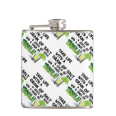 COCKTAIL FLASK - LEBEN, LIMON, SALZ, TEQUILA! FLACHMANN (Vorderseite)