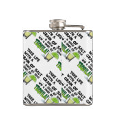 COCKTAIL FLASK - LEBEN, LIMON, SALZ, TEQUILA! FLACHMANN (Rückseite)