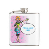 COCKTAIL FLASK - MARTINI DIVA FLACHMANN (Vorderseite)