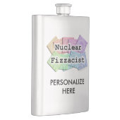 COCKTAIL FLASK - NUKLEARER FIZZACIST (Barkeeper) Flachmann (Rechts)