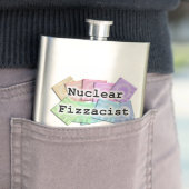 COCKTAIL FLASK - NUKLEARER FIZZACIST (Barkeeper) Flachmann (Beispiel)