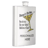 COCKTAIL FLASKS Dinner! Oliven? Mittel oder selten Flachmann (Rechts)