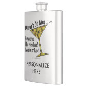 COCKTAIL FLASKS Dinner! Oliven? Mittel oder selten Flachmann (Links)