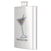 COCKTAIL FLASKS - MARTINI DESIGN FLACHMANN (Links)