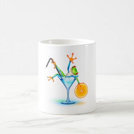 Cocktail Frosch Kaffeetasse