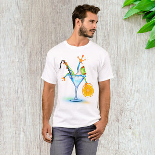 Cocktail Frosch T-Shirt