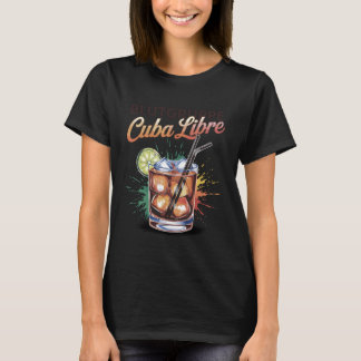 Cocktail für Barkeeper Junggesellinnenabschied Blu T-Shirt