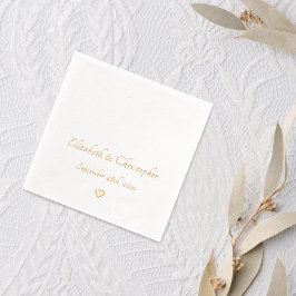 Cocktail für das Party "Hochzeitstag-Braut" Servietten Mit Folie