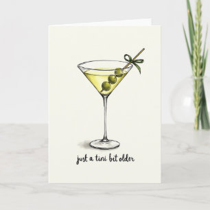 Cocktail Geburtstagsgetränk Karte