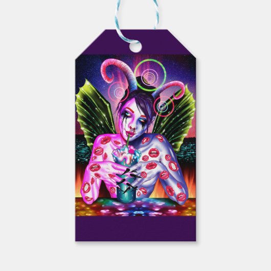 Cocktail Geschenkanhänger (Vorderseite)