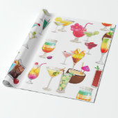 cocktail geschenkpapier (Ungerollt)