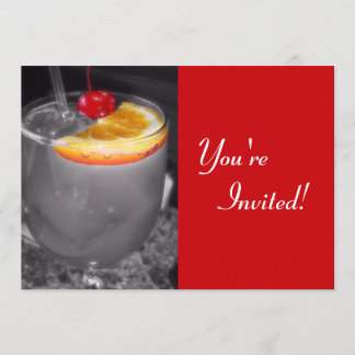 Cocktail-Getränk Einladung