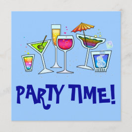 COCKTAIL-GLAS-PARTY EINLADUNG