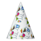 COCKTAIL-GLÄSER PARTYHÜTCHEN (Links)