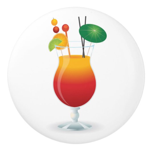 COCKTAIL GLASS KERAMIKKNAUF (Vorderseite)