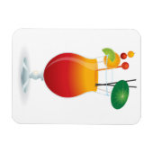 COCKTAIL GLASS MAGNET (Horizontal)