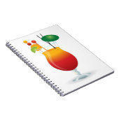 COCKTAIL GLASS NOTIZBLOCK (Rechte Seite)