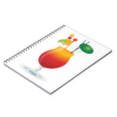 COCKTAIL GLASS NOTIZBLOCK (Linke Seite)