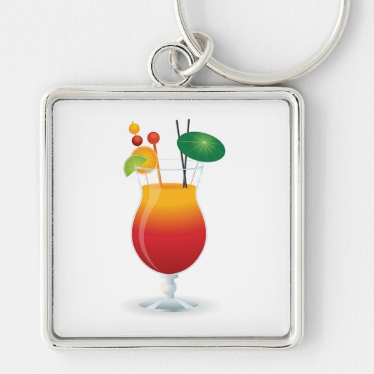 COCKTAIL GLASS SCHLÜSSELANHÄNGER (Vorne)