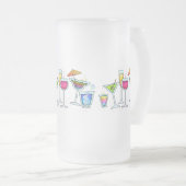 COCKTAIL GLASSEN MATTIERTE TASSE (VorderseiteRechts)