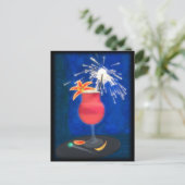 Cocktail: Happy Dragon Postkarte (Stehend Vorderseite)