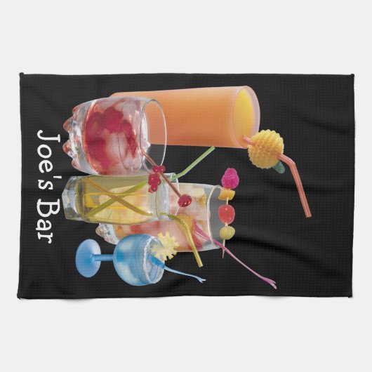 Cocktail Happy Hour Handtuch (Horizontal)