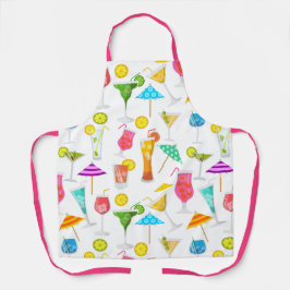 Cocktail Happy Hour Party Bar Schürze