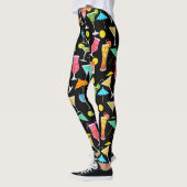 Cocktail Happy Hour Party Time Pattern Leggings (Links)