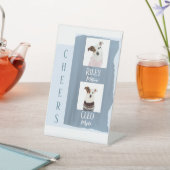 Cocktail-Hochzeit der Hunde Sockelschild (In SItu)