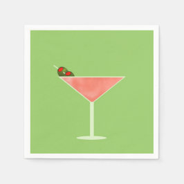 Cocktail Hour Cocktail Napkins Serviette