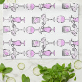 Cocktail Hour Geschirrtuch (Gefaltet)