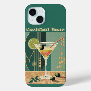Cocktail Hour Mitte Jahrhundert Design Case-Mate iPhone Hülle
