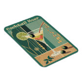 Cocktail Hour Mitte Jahrhundert Design Magnet (Rechte Seite)
