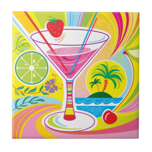 Cocktail-Insel Fliese
