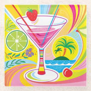 Cocktail-Insel Glasuntersetzer