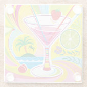 Cocktail-Insel Glasuntersetzer (Rückseite)