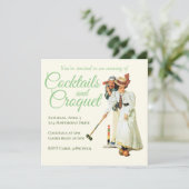 Cocktail Invitation Einladung (Stehend Vorderseite)