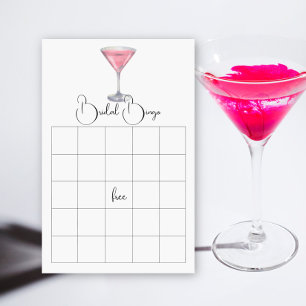 Cocktail-Junggesellinnen-Abschied-Bingo-Spiel