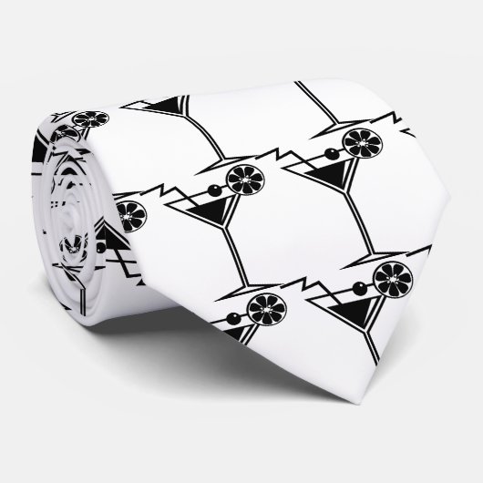 Cocktail Krawatte (Gerollt)