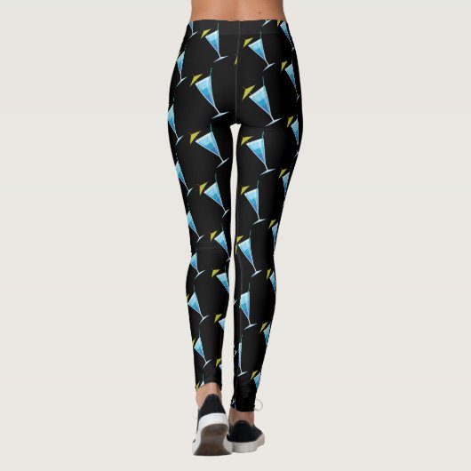 Cocktail-Leggings Leggings (Rückseite)