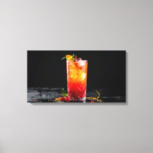Cocktail Leinwanddruck
